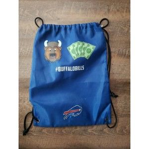 Buffalo Bills Lightweight Cinch Backpack 18" tall